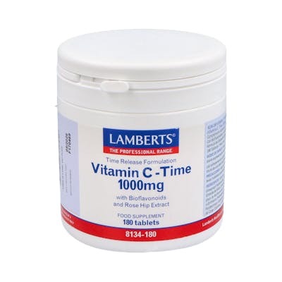 LAMBERTS VITC 1000MG TIME DE LIB SOSTENIDA 180 COMPRIMIDOS