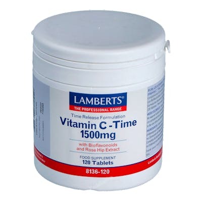 LAMBERTS VIT.C 1500mg TIME liberacion sostenida 120comp.
