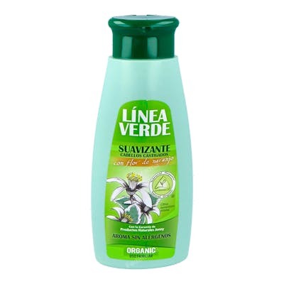 LINEA VERDE SUAVIZANTE CABELLOS CASTIGADOS 350ml.