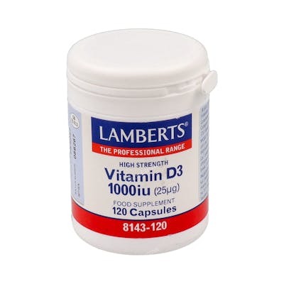 LAMBERTS VITAMINA D3 1000ui 120cap.