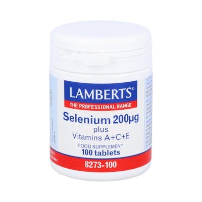 LAMBERTS SELENIO + VITAMINAS A, C Y E 100COMPRIMIDOS