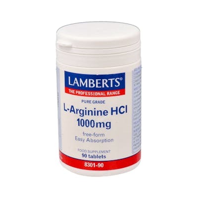 LAMBERTS L-ARGININA 1000MG 90COMPRIMIDOS