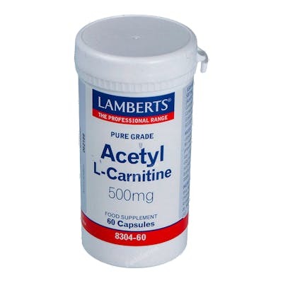LAMBERTS L ACETIL CARNITINA 60CAPSULAS