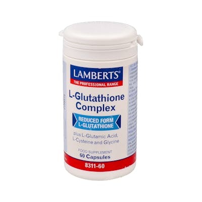 LAMBERTS L-GLUTATIONA COMPLEX 60 CAPSULAS