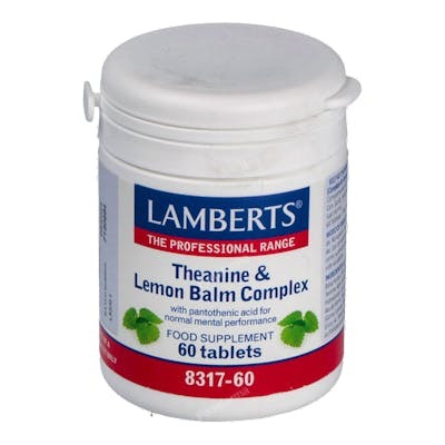 LAMBERTS COMPLEJO DE TEANINA Y BALSAMO DE LIMON 60COMPRIMIDOS