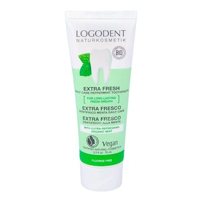 LOGONA DENTIFRICO EXTRA FRESCO menta daily care 75ml.
