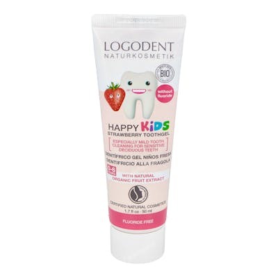 LOGONA DENTIFRICO NIÑOS fresa sin fluor  50ml.