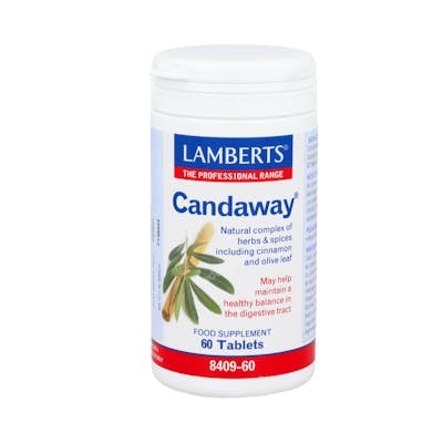 LAMBERTS CANDAWAY (CANELA Y HOJA DE OLIVO) 60COMPRIMIDOS