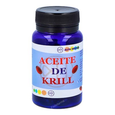 ALFA HERBAL ACEITE DE KRILL 60PERLAS