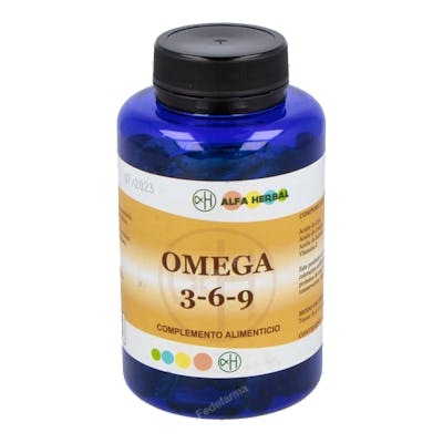 ALFA HERBAL OMEGA 3-6-9 ACEITE DE SALMON-ONAGRA-LINO 100PERL