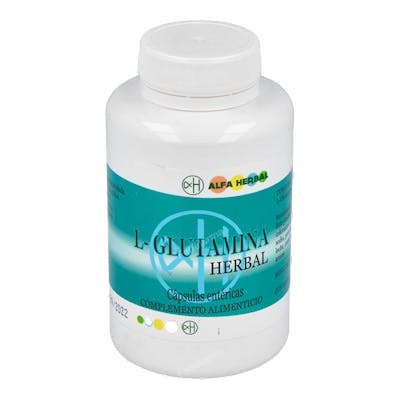ALFA HERBAL L-GLUTAMINA HERBAL 120CAPSULAS