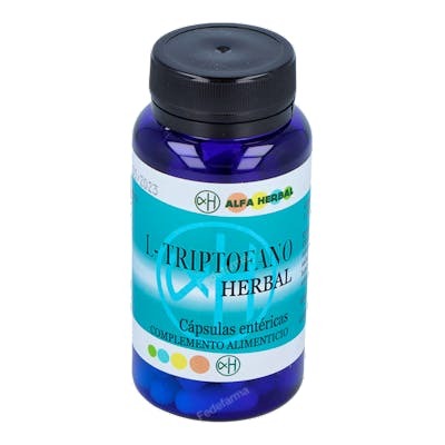 ALFA HERBAL L-TRIPTOFANO HERBAL 60CAPSULAS