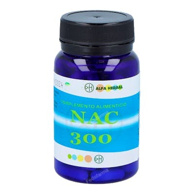ALFA HERBAL NAC 300 90CAPSULAS
