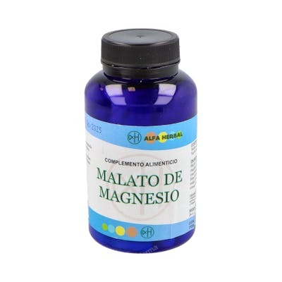 ALFA HERBAL MALATO DE MAGNESIO 90CAPSULAS