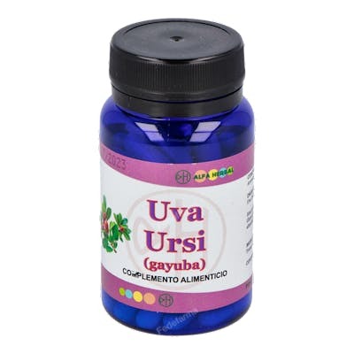 ALFA HERBAL UVA URSI gayuba 60cap.