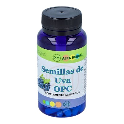 ALFA HERBAL OPC SEMILLAS DE UVA 90CAPSULAS