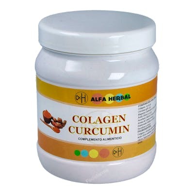 ALFA HERBAL COLAGEN CURCUMIN POLVO 350GR