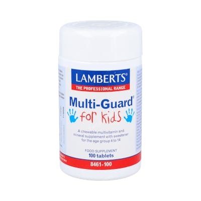LAMBERTS MULTI-GUARD FOR KIDS (PLAYFAIR) masticable 100comp