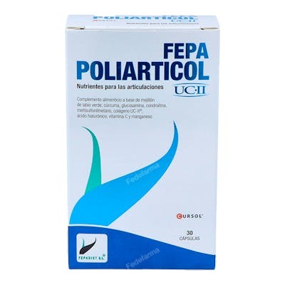 FEPADIET FEPA-POLIARTICOL UC-II 30cap.