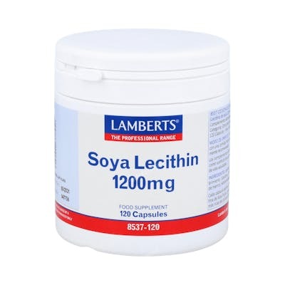 LAMBERTS LECITINA DE SOJA 1200 MG 120 CAPSULAS
