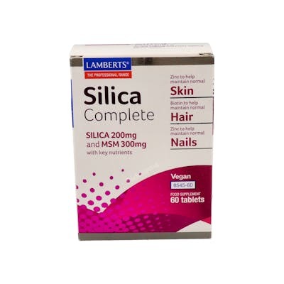 LAMBERTS SILICA COMPLETE (cabello, piel y uñas) 60comp.