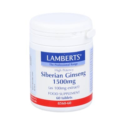 LAMBERTS GINSENG SIBERIANO 1.500mg. 60comp.