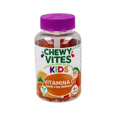CHEWY VITES vitamina C infantil 60ud.