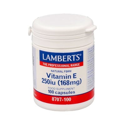 LAMBERTS VITAMINA E NATURAL 250 u.i. 100 cap.