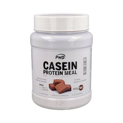PWD NUTRITION CASEIN PROTEIN MEAL BROWNIE 450GR