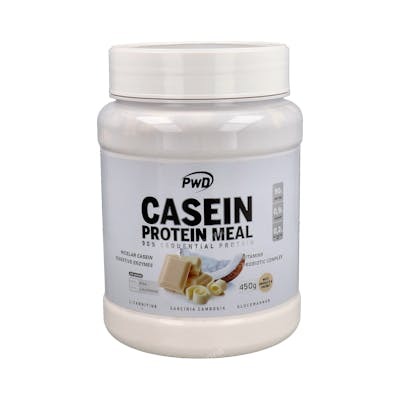 PWD NUTRITION CASEIN PROTEIN MEAL chocolate blanco con coco