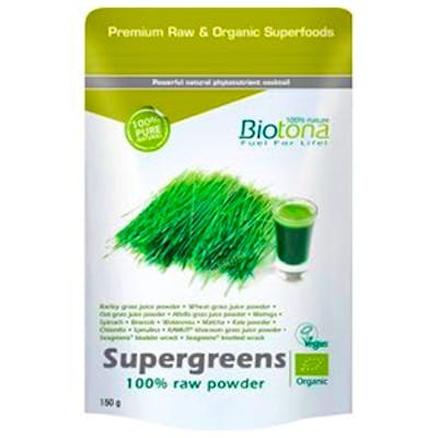 BIOTONA SUPERGREENS RAW 150gr.