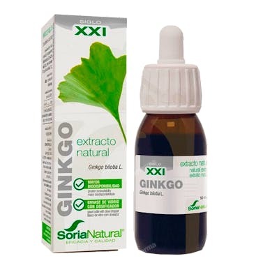 SORIA NATURAL EXT. GINKGO BILOBA XXI 50ml. s/al