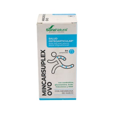 SORIA NATURAL MINCAR SUPLEX OVO 84comp.