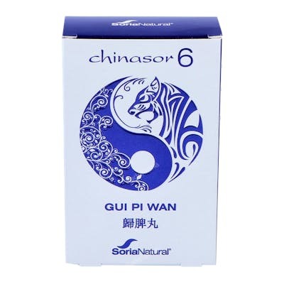 SORIA NATURAL CHINASOR 06 GUI PIU WAN 30COMPRIMIDOS