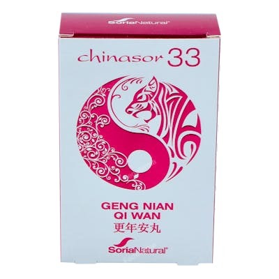 SORIA NATURAL CHINASOR 33 geng nian qi wan 30comp.
