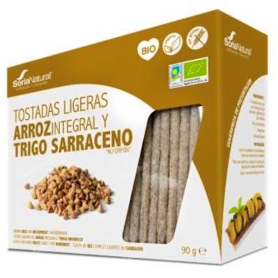 SORIA NATURAL TOSTADAS DE ARROZ integral Y TRIGO SARRACENO 9