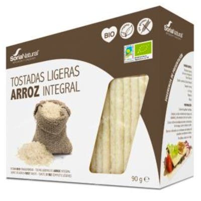 SORIA NATURAL TOSTADAS DE ARROZ integral 90gr.