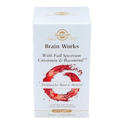 SOLGAR BRAIN WORKS 60COMPRIMIDOS
