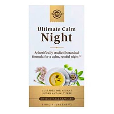 SOLGAR ULTIMATE CALMA NIGHT 30VEGICAPSULAS