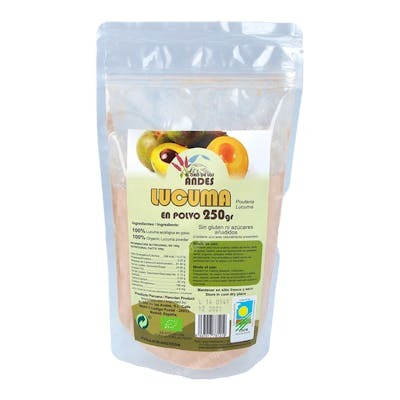 EL ORO DE LOS ANDES HARINA DE LUCUMA superalimentos 250gr. E