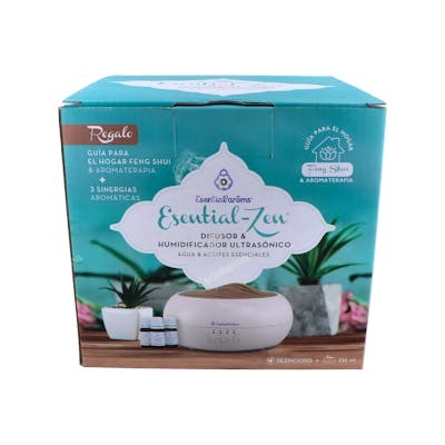 ESENTIAL AROMS HUMIDIFICADOR ESENTIAL ZEN 250ml. + 3 sinergi