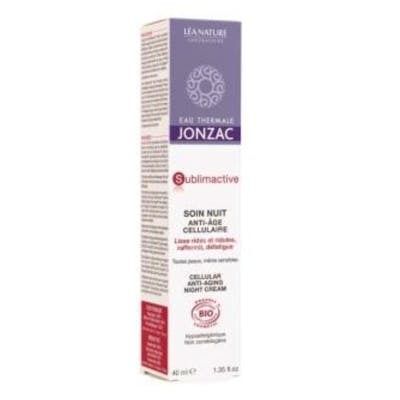 JONZAC ECO-BIO SUBLIMACTIVE CREMA DE NOCHE ANTIEDAD 40ML BI