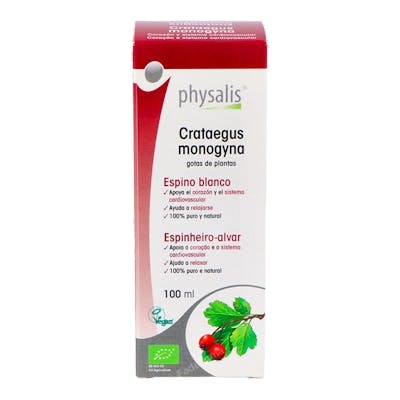 PHYSALIS EXT. ESPINO BLANCO (crataegus) 100ml. BIO