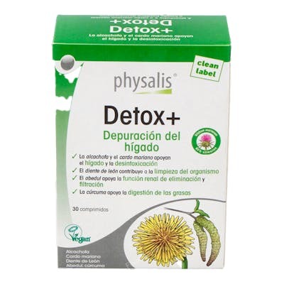 PHYSALIS DETOX+ 30COMPRIMIDOS