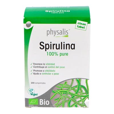 PHYSALIS ESPIRULINA 200comp. BIO