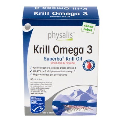 PHYSALIS KRILL OMEGA 3 30cap.