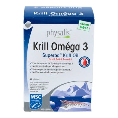 PHYSALIS KRILL OMEGA 3 60cap.