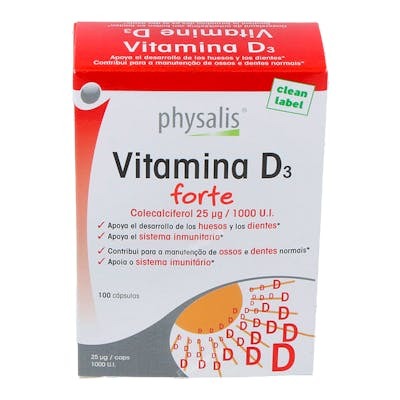 PHYSALIS VITAMINA D3 FORTE 100cap.