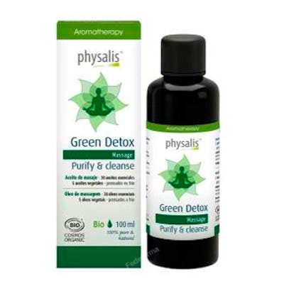 PHYSALIS GREEN DETOX PURIFICA Y LIMPIA ACEITE MASAJE 100ML