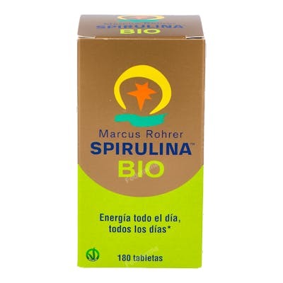 MARCUS ROHRER SPIRULINA BIO 180COMPRIMIDOS MARCUS ROHRER